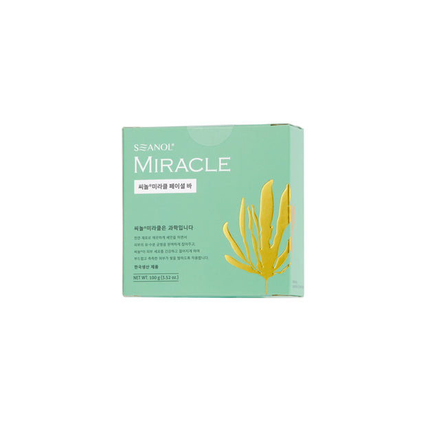 Seanol Miracle Essential Balance Cleansing Bar - Natural Facial Soap 100g